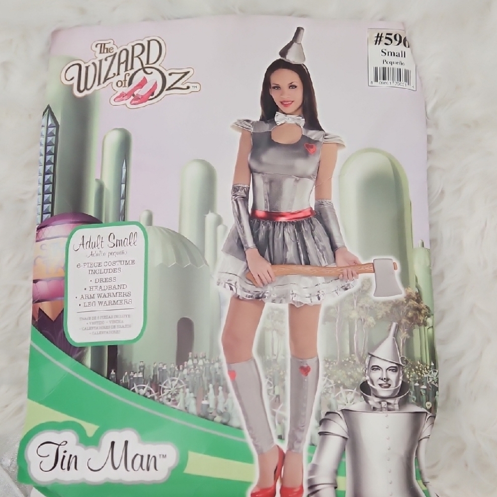 Tin Man Costume - Silver